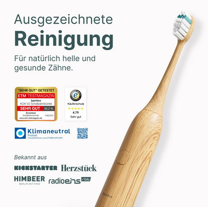 Elvoro KOA V2™  Nachhaltige Schallzahnbürste